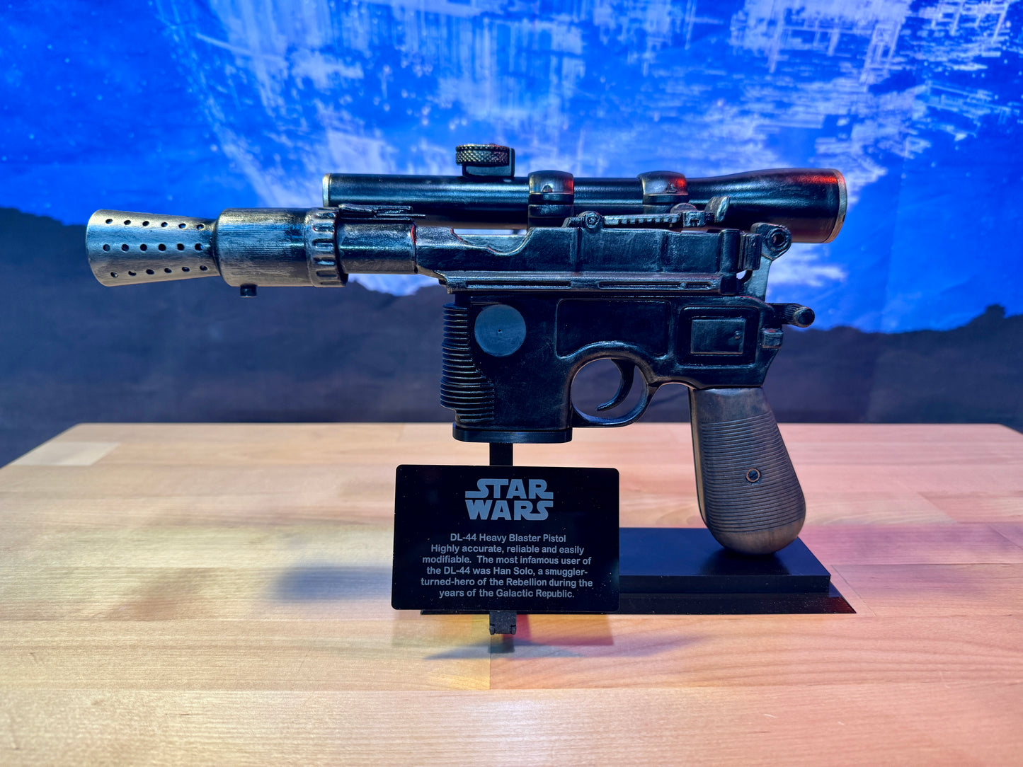 Han Solo DL-44 Blaster - Fully Finished