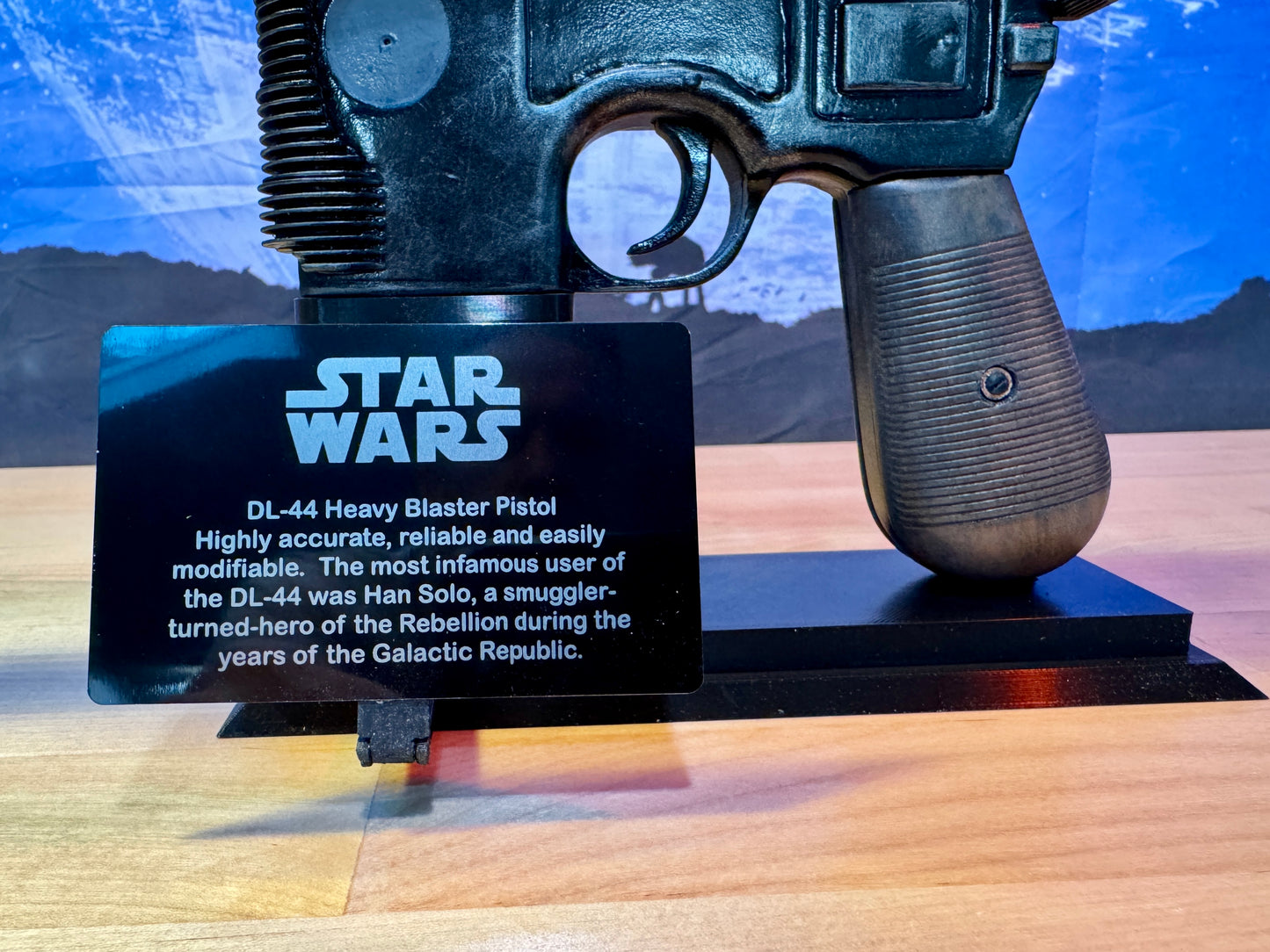 Han Solo DL-44 Blaster - Fully Finished